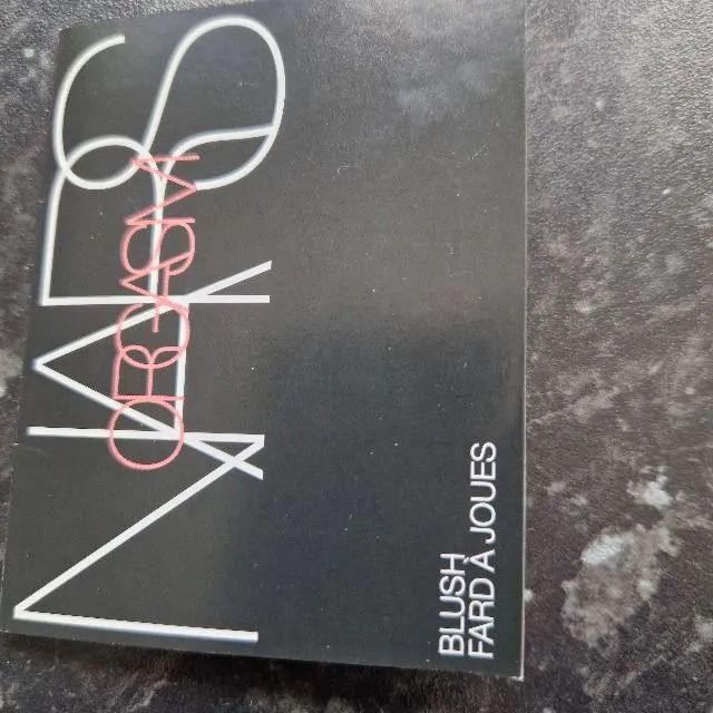 Hi, I was sent a sample of the Nars blusher in shade
