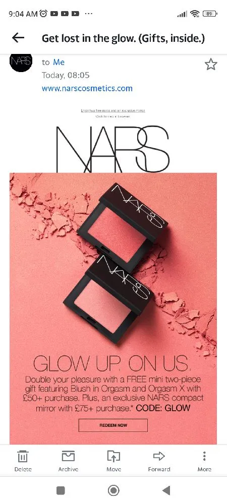 Nars offers 🙂
