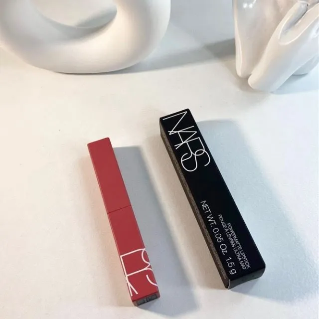 My favorite Nars product is Nars Powermatte Lipstick in