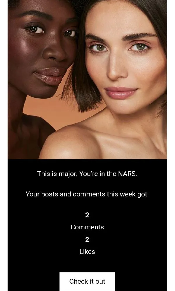 Not been on Nars Community as much as I would like so I am
