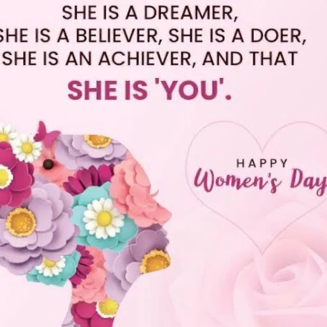 Happy international women day everyone