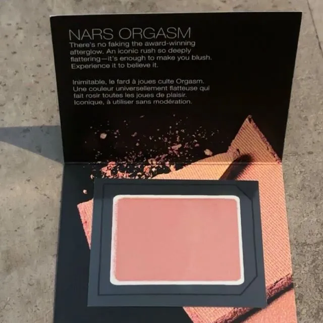 Received my Sample Today Love The Colour!! THANKYOU NARS!!