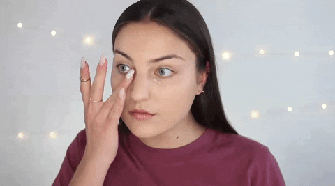 The best option for me is to use dark concealer according to