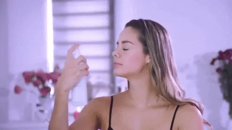 I recommend a setting spray to keep your make up in place. 